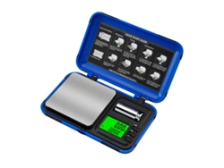 Mini Báscula De Bolsillo Digital De Precisión Pantalla Lcd De Alta Precisión Báscula De Joyería 50g/0.001g Gertiz