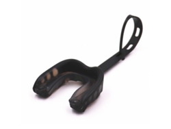 Protector Bucal Deportivo Con Correa De Eva Para Boxeo, Baloncesto, Fútbol Y Hockey - Negro