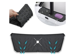 2026da-protector Antigoteo De Silicona Para Grifo De Cocina Con Ventosas, Alfombrilla Absorbente Negro