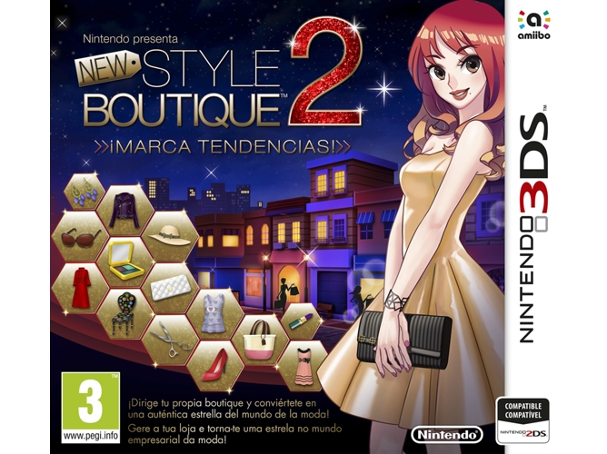 Juego Nintendo 3Ds New Style Boutique 2 Marca Tenden