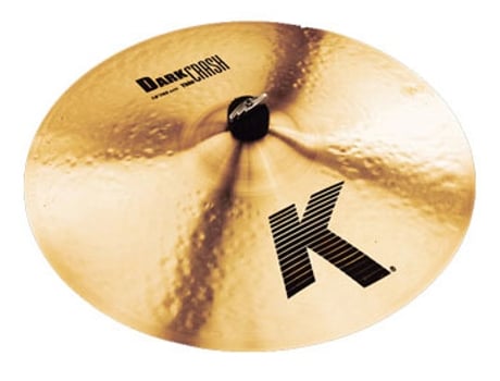 ZILDJIAN prato k dark crash thin 19