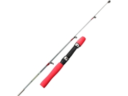 Caña De Pescar Ultraligera Fibra Vidrio, 60/80/100 Cm, Mini Viaje, Con Base Ruedas, Para Pesca En Hielo., 1...