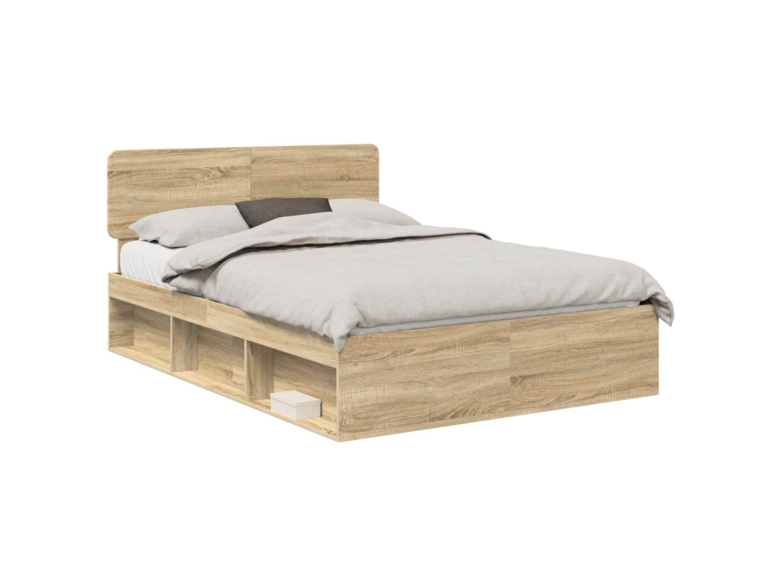 Maison Exclusive - Estructura De Cama Sonoma 140 X 200 Cm Madera De Pino Macizo
