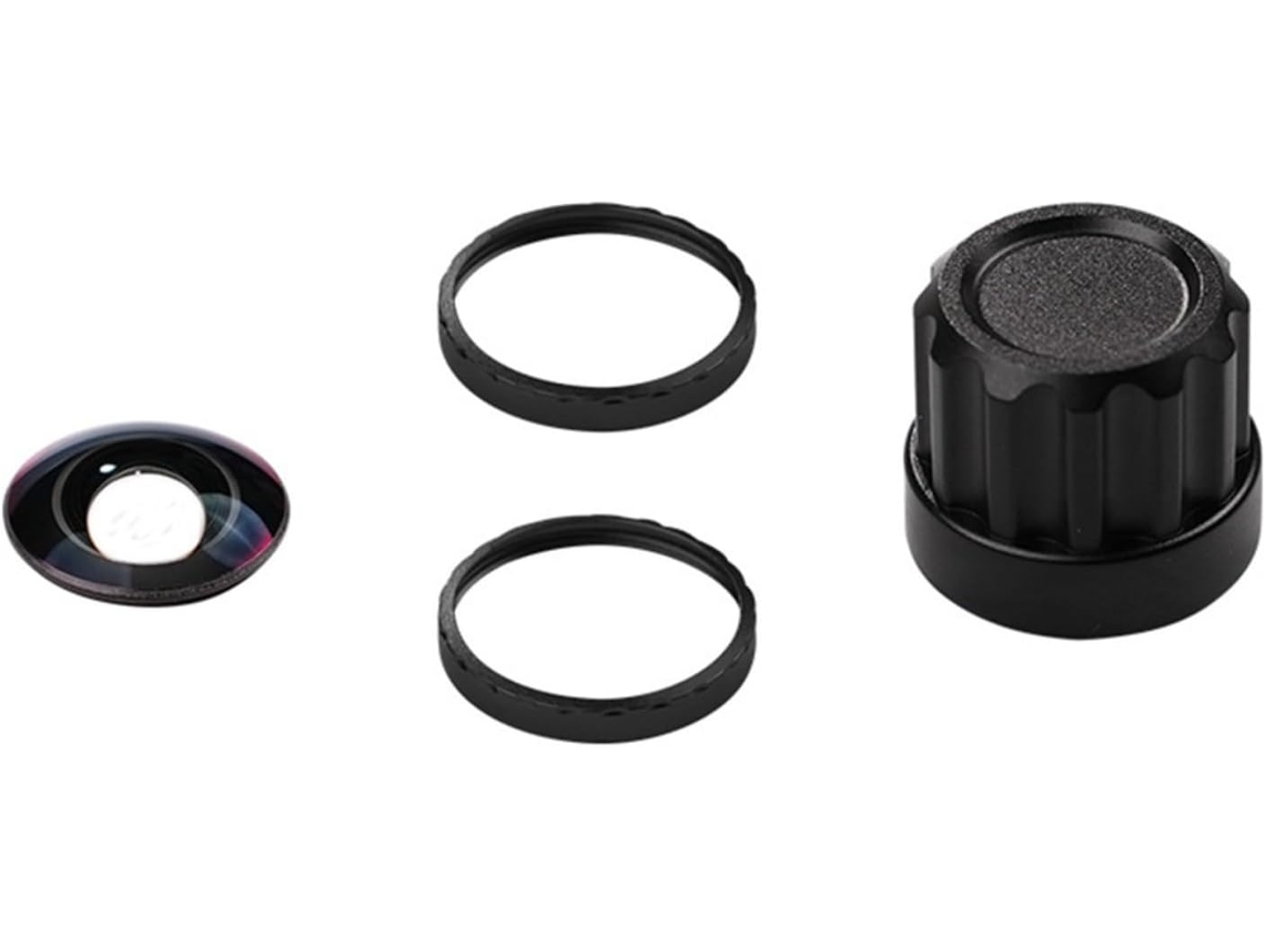 Kit De Repuesto De Cristal Hd Para Insta360 X5 Para Fotografía Al Aire Libre - Negro Y Plata