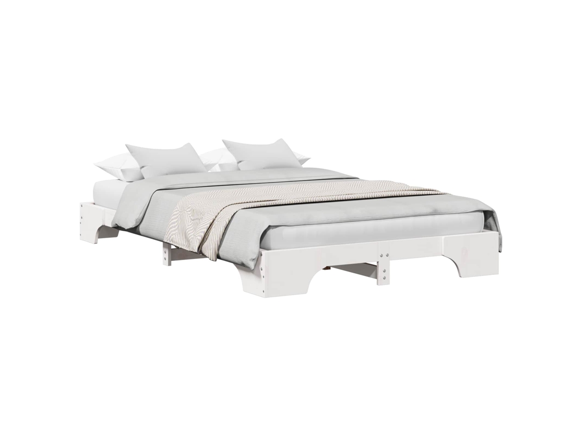 Maison Exclusive - Estructura De Cama 120 X 190 Cm Madera De Pino Macizo