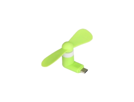 GOEIK BY PC GO Mini USB Type-C Ventilador Portátil Verde
