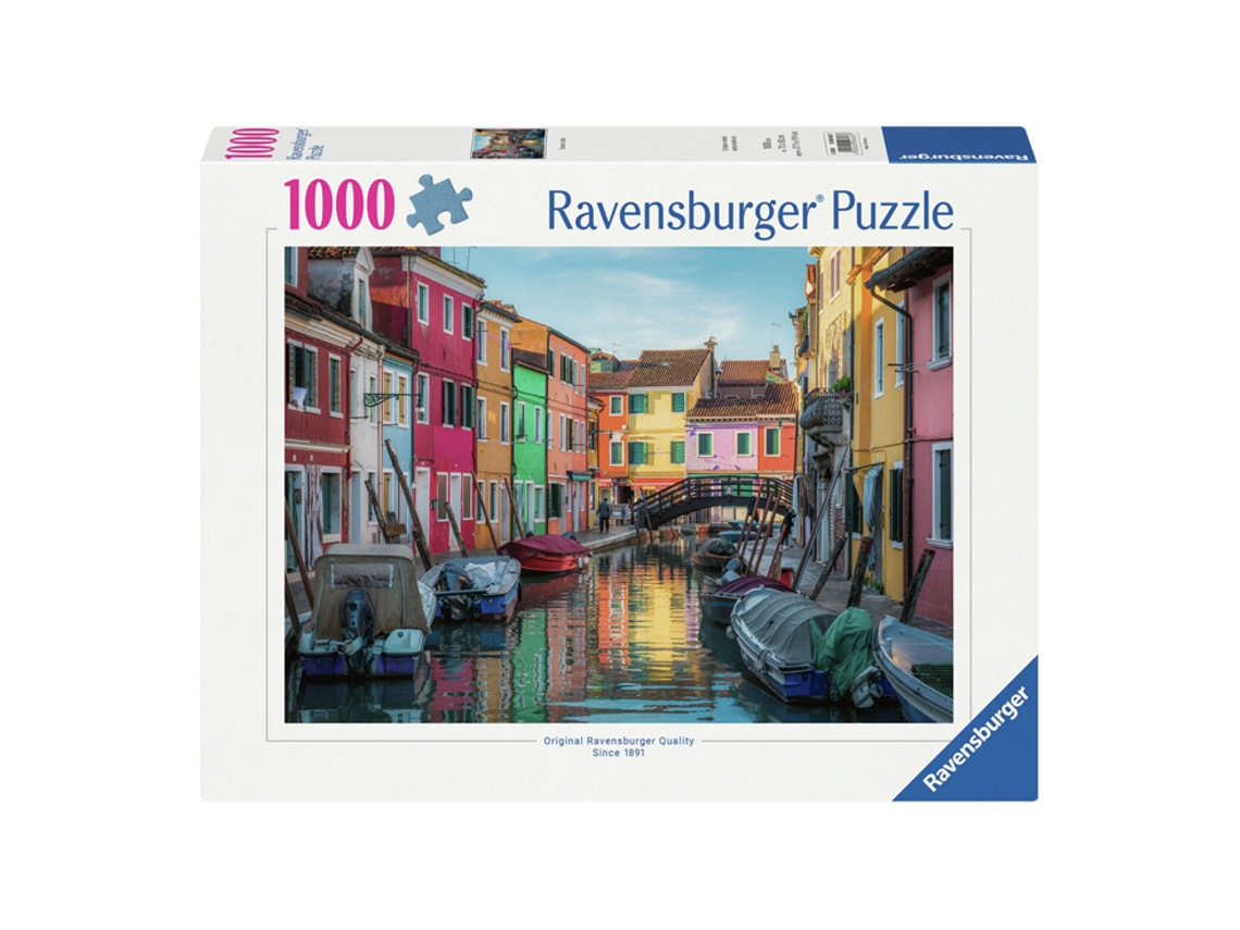 Puzzle Burano, Italia 1000 piezas Ravensburger (es)