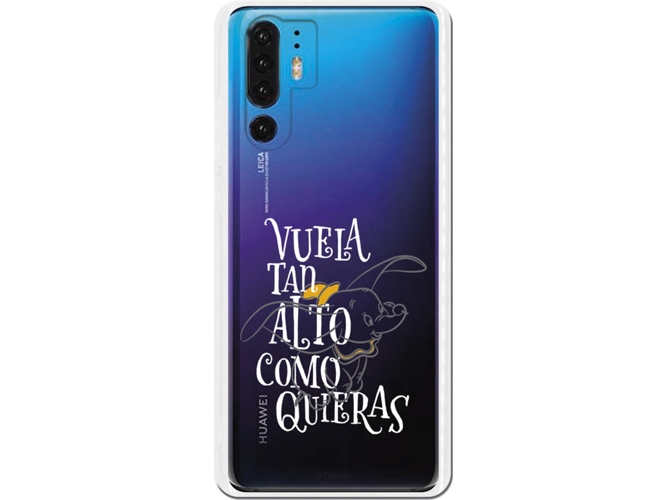 Carcasa Huawei P30 Pro DISNEY Dumbo Vuela Gris