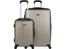 Conjunto de Maletas de Viaje ITACA T71517 ABS Beige