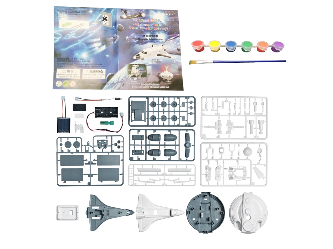 Ats-kit De Robot Solar Espacial 3 En 1 Juguetes De Construcción Científica Educatsivos Para Niños Niñas Adolescentes Regalos