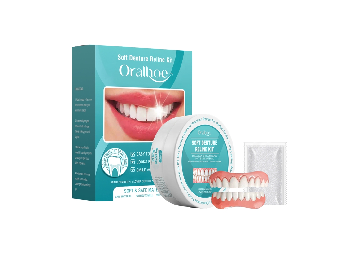 Ajustador decorativo para prótesis dentales