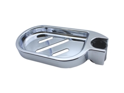 Jabonera CDQ para barra de ducha, compatible con barra de ducha de 22 mm Jortmrd