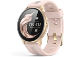 Reloj inteligente deportivo con Bluetooth de 1,3 pulgadas y monitor de frecuencia cardíaca para bicicleta eléctrica Ly (rosa)