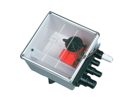 Sistema de Tanque de Coleta Ultims Switch 12V Transparente 28X21 Cmjohnson Pump