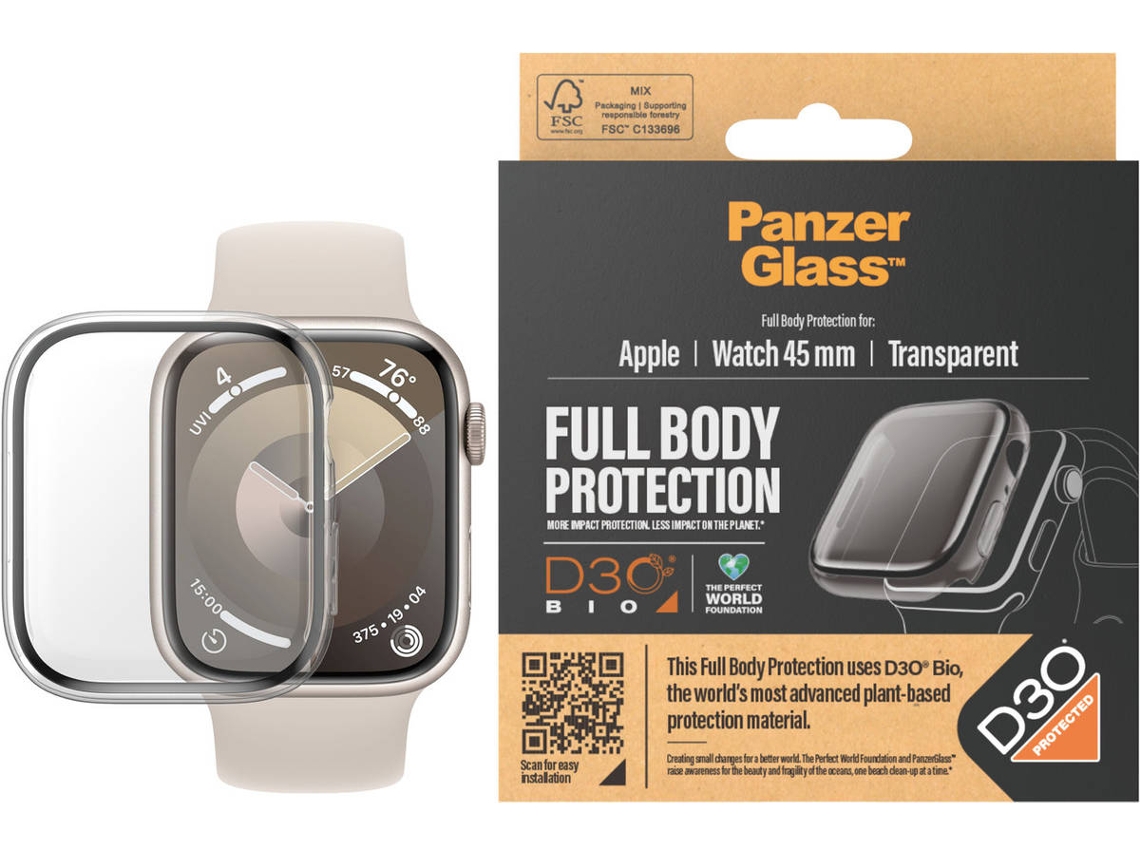 Smartwatch PANZERGLASS 3687 (Transparente - Smartwatch)