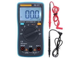Multímetro Digital Portátil Zt-98 Con Rango Automático, Medidor De Voltaje, Corriente Y Resistencia Ca/cc, Comprobador Eléctrico.