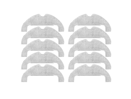 Pano de esfregão para xiaomi dreame l10 kits de aspirador de pó robô 10 unidades
