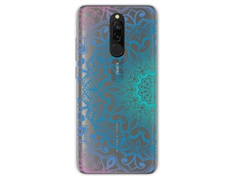Carcasa Xiaomi Redmi 8 TUMUNDOSMARTPHONE Dibujos Transparente Multicolor