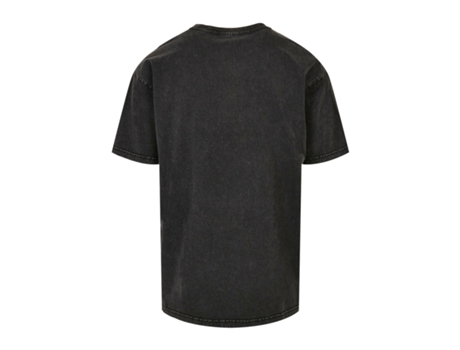 Camiseta para Unisexo MISTER TEE (XL - Algodón - Negro)