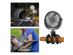 Ventilador Portátil Para Cochecito Con Ventilador Personal Desmontable.