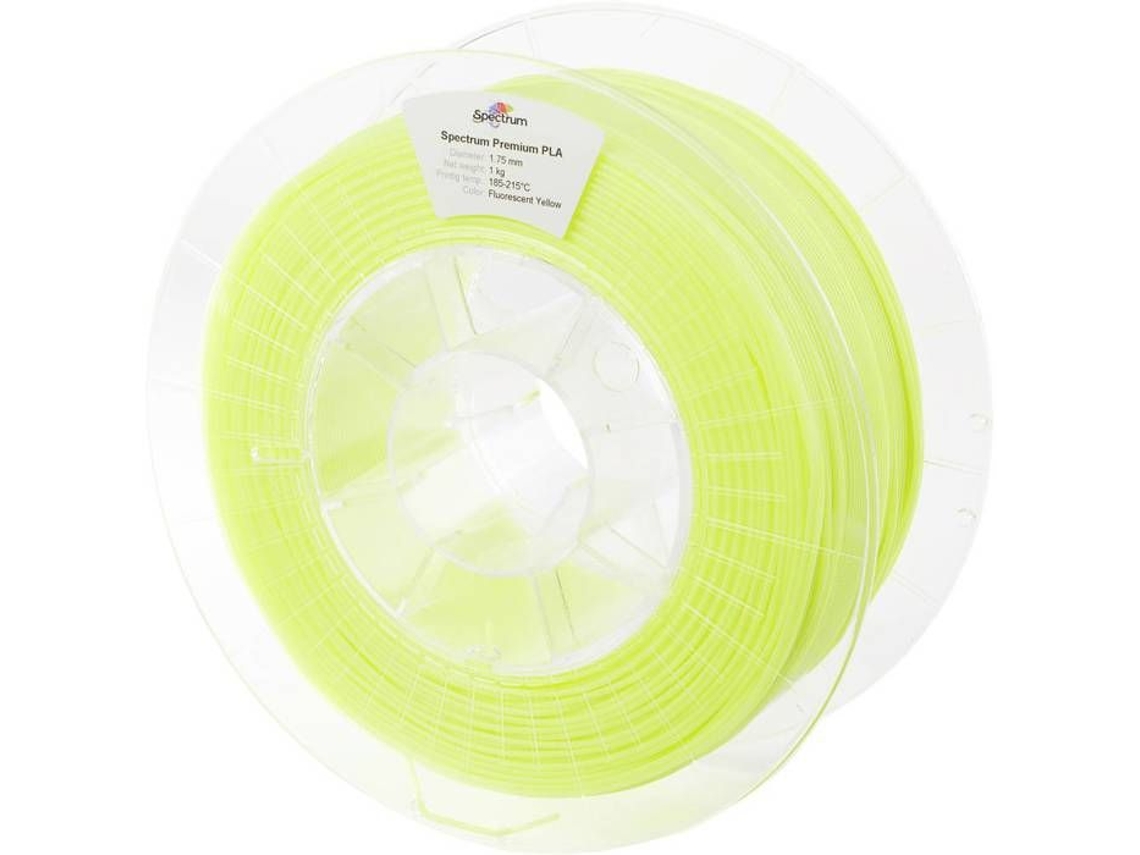 Filamento Premium Pla Luminescente Spectrum Filaments 80017 Pla 1,75 Mm 1000 G Amarillo Fluo, Fluorescente, Amarillo 1 Pc (s)