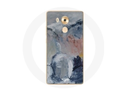 Funda para Huawei Mate 8 Fundo de Textura Abstrata Cinzento