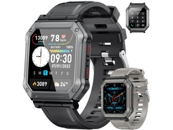 Reloj inteligente digital militar con monitor de actividad física para correr, hacer y responder llamadas Ly Ebike