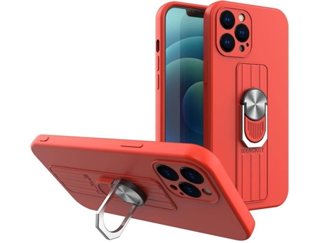 Funda Xiaomi Redmi 9 LMOBILE Lisa (Rojo)