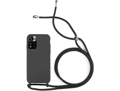 Carcasa para Xiaomi Redmi Note 11 Pro+ 5G MISTERCAPAS Cuerda Negro