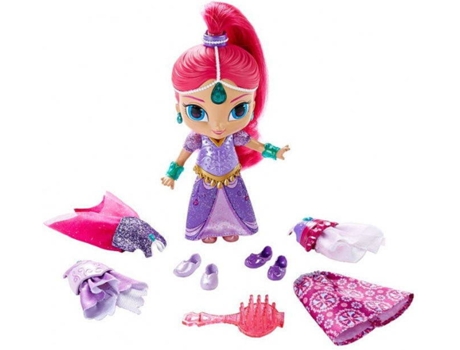 Mattel DLH57 Shimmer & Shine Muñeca Shine con accesorios
