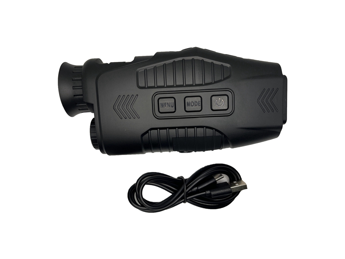 Cámara Monocular Hd Con Zoom Digital 5x Y Visión Nocturna Infrarroja Para Caza Y Acampada.
