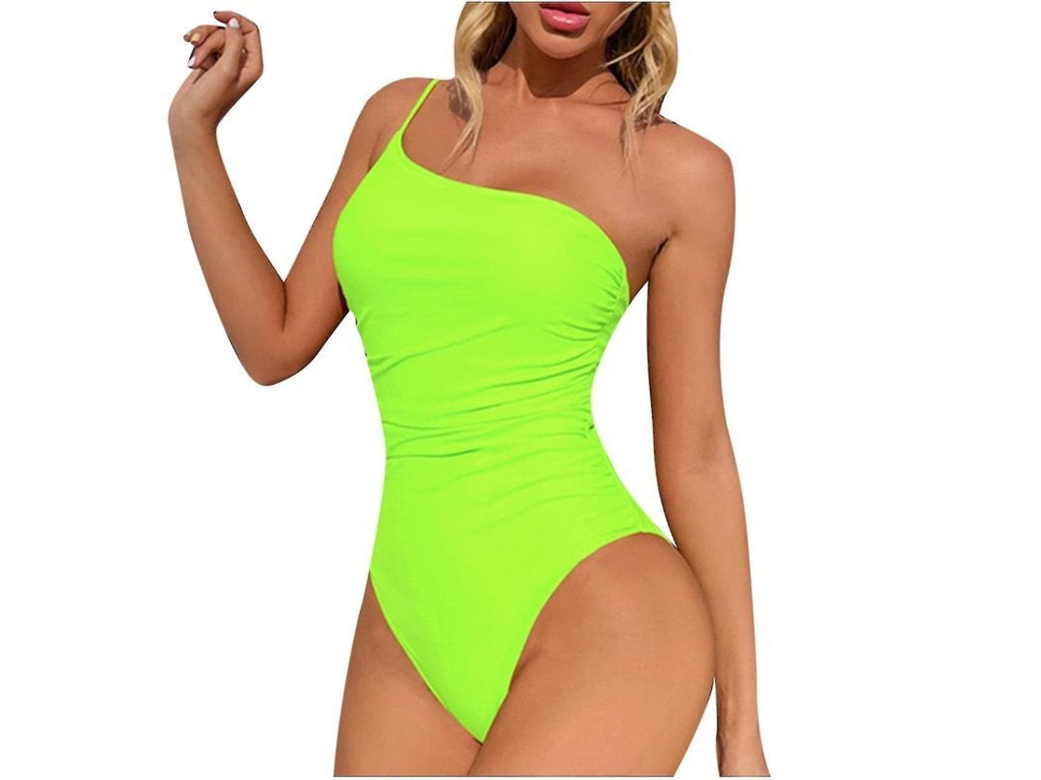 Traje de bikini de color liso para mujer, modelo 2026, con tirantes ajustables y diseño sexy.