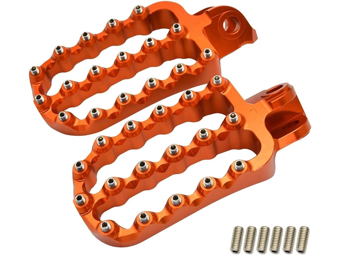 Reposapiés Cnc Para Motocicletas Y Duradero Rendimiento