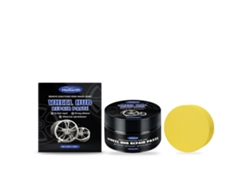 Crema para el cuidado y brillo de las llantas del coche