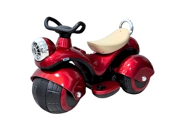 BRILVIBERA Motocicleta Eléctrica Infantil, Vehículo a Batería con Control Remoto y Luces