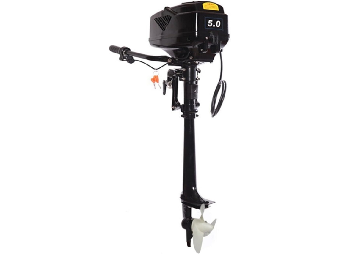 Motor Fueraborda Eléctrico De 48 V Para Pesca, Apto Para Botes Inflables, Kayaks Y Otras Embarcaciones Inflables.