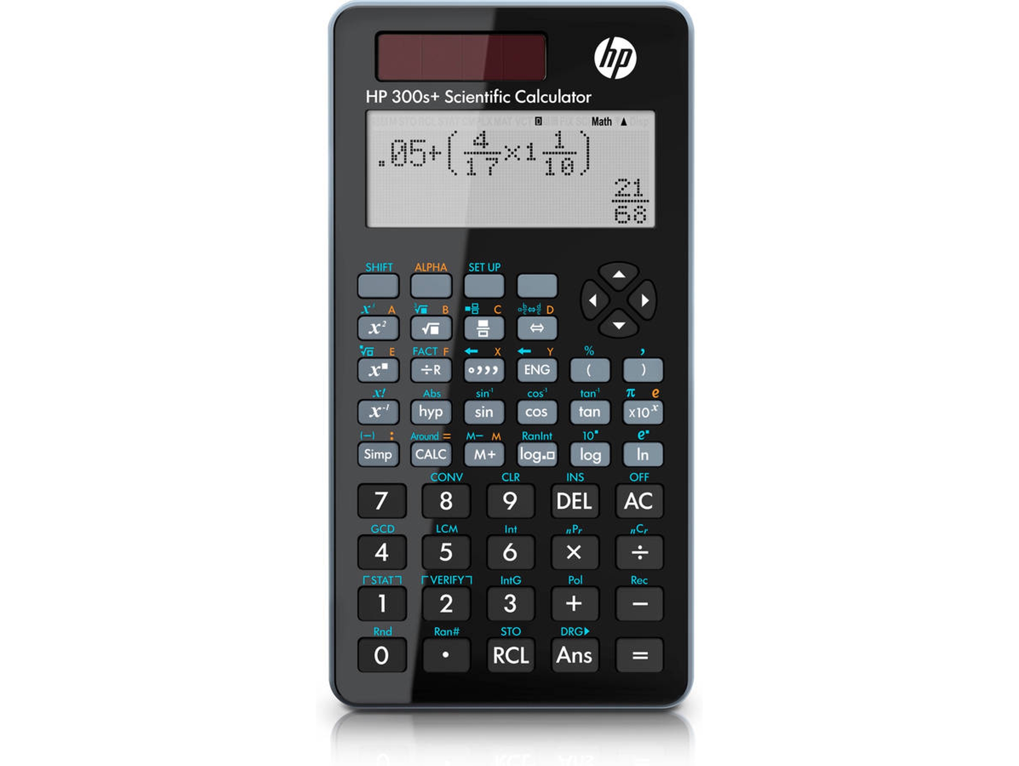 Calculadora Científica HP 300s+ Negro (15 dígitos)
