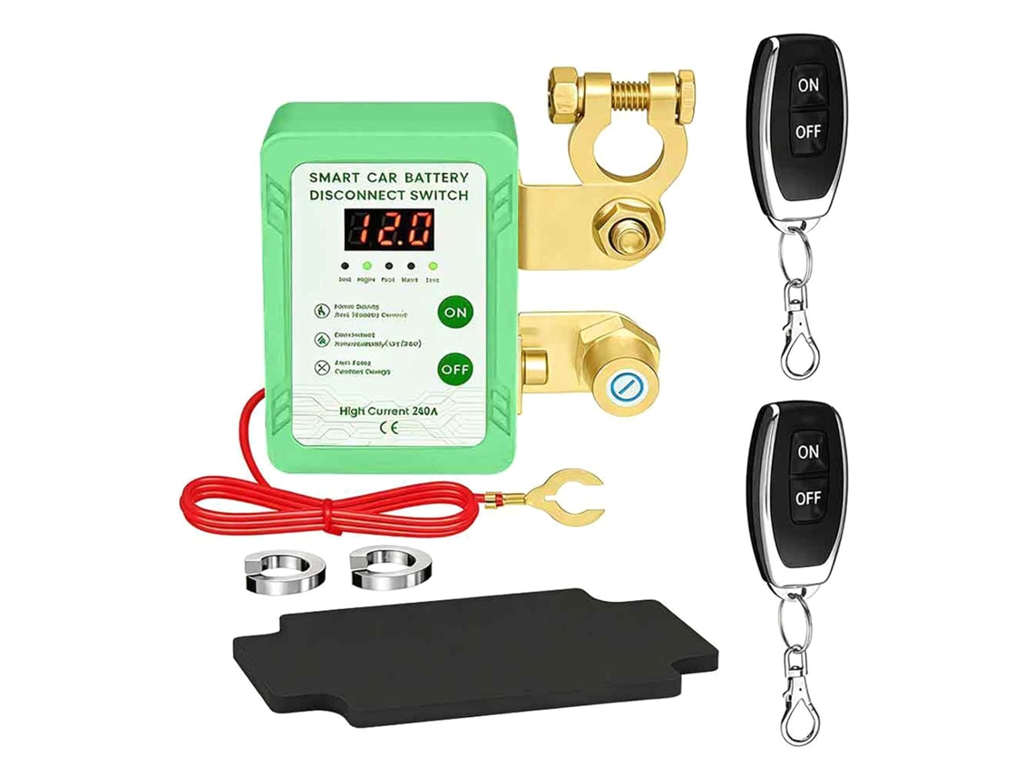 Aislador De Batería En Pantalla Led Para Utilización De Automóviles Marinos. Interruptor