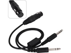 Cable Adaptador De Auriculares A Conector Ga De 5 Pines Con Doble Enchufe