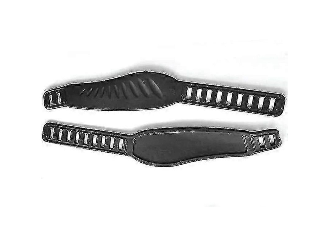 Correas largas para pedales de bicicletas estáticas. 5 x 32 cm. Repuesto universal para fitness y ciclismo. Compatible con la mayoría. CHARM (par).
