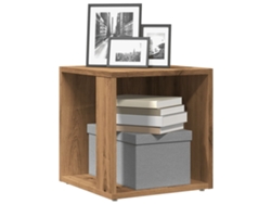 Mesa auxiliar  Mesa auxiliar  Mesa auxiliar 33x33x34 cm Derivados Madera Roble Artesano Wsd754984 Lovely Home