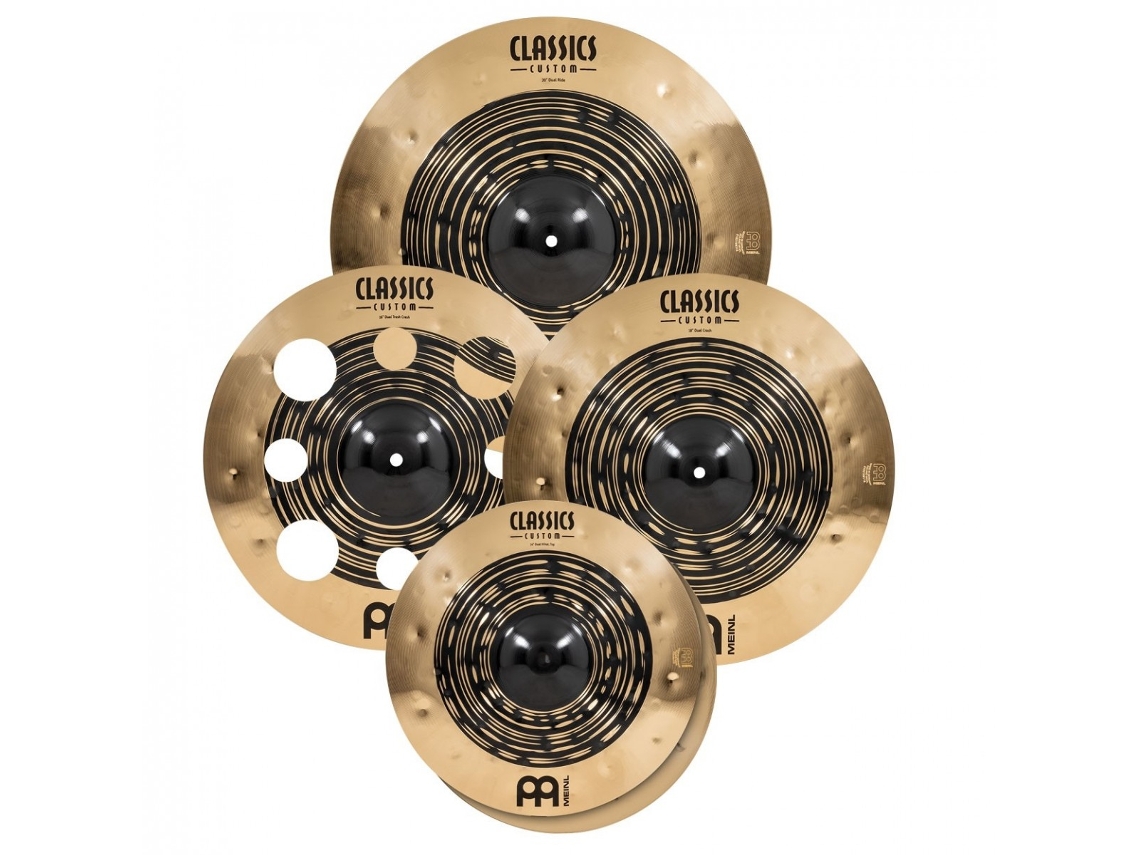 MEINL set pratos classics custom dual expanded set