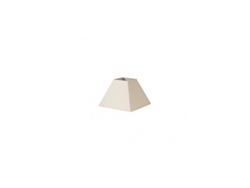 Pantalla Piramide Mezzo E27 Beige 20dx10dx15h Tejido Popelin