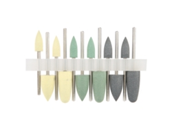 Kit De Pulido Para Dentaduras Ocultas De Base Resina Dental De Baja Velocidad 12pcs Hp0412