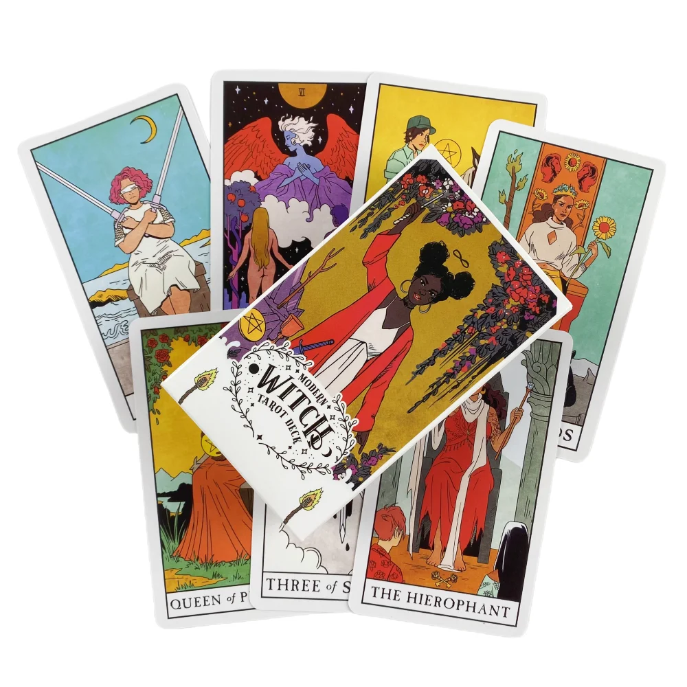 Tarot de la Bruja Moderno y Elegante 2024 MDUG (78 cartas)