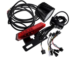 Kit Completo De Iluminación Para Bicicleta Eléctrica Con Luz