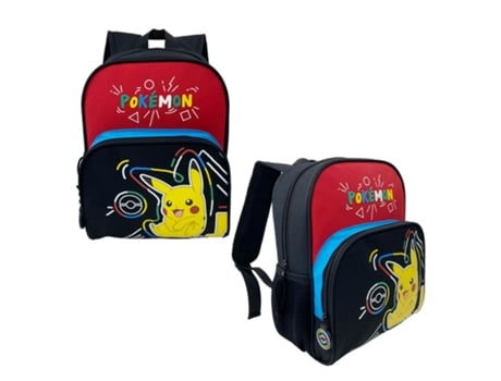 Mochila POKEMON colorful 30 cm.