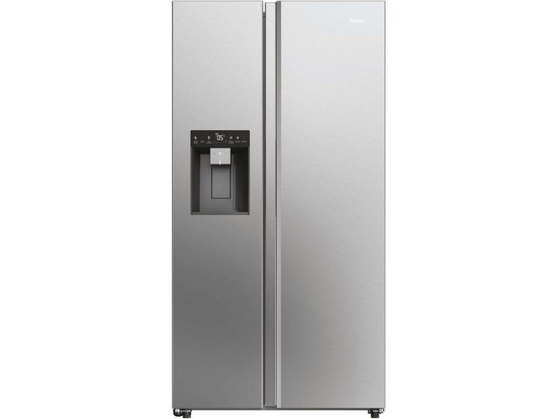Frigorífico Americano HAIER HSW59F18EIMM (No Frost - 177,5 cm - 601 L - Inox)