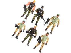 18 Figuras Flexibles De Soldados Para Niños Y Niñas, Juego Interactivo Para Padres E Hijas.