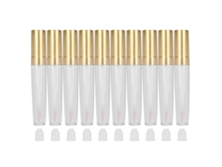 Tubos Y Botellas De Brillo Labial Vacíos Y Rellenables Para Guardar El Lápiz Labial.